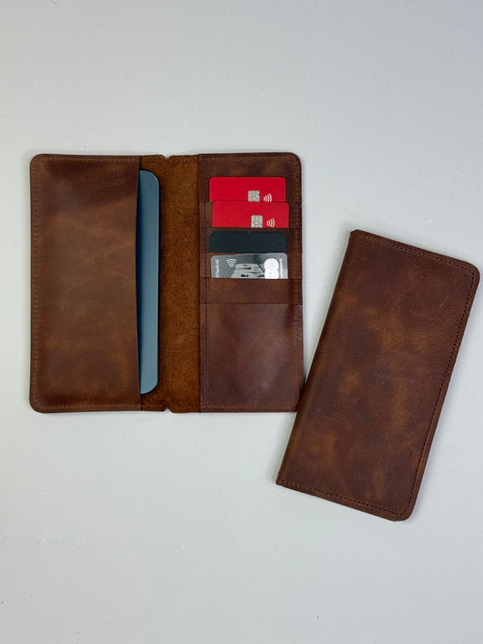 Mentor Telefon Cüzdanı - Taba