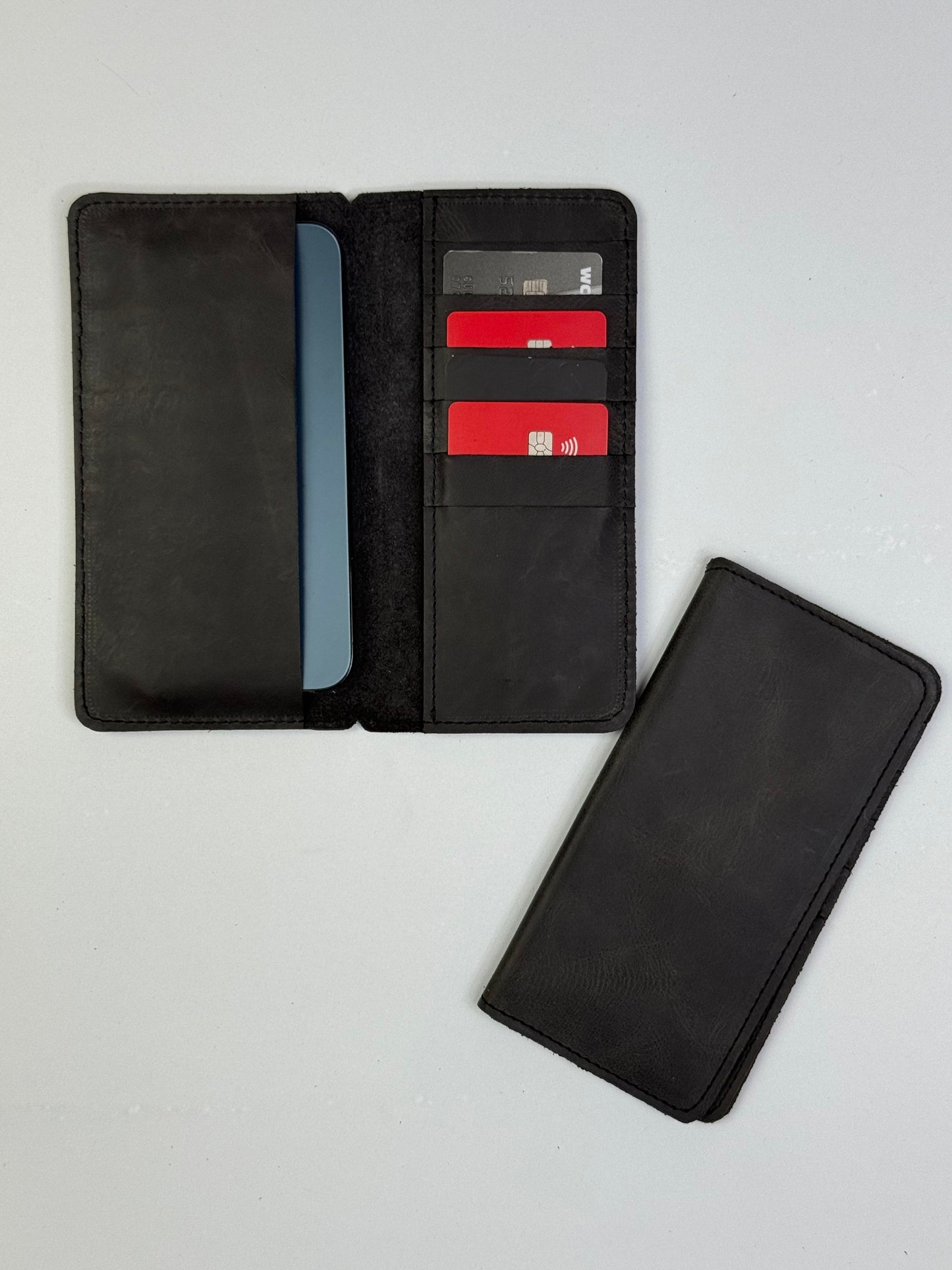 Mentor Telefon Cüzdanı - Siyah