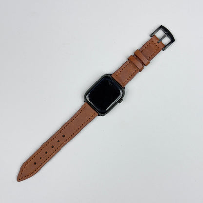 Deri Apple Watch Kayışı - Taba