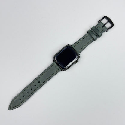 Deri Apple Watch Kayışı - Yeşil